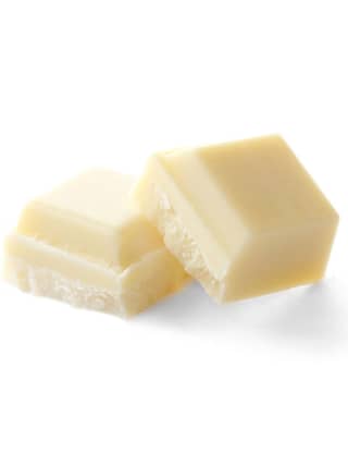 White chocolate with coconut