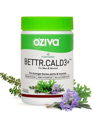 OZiva Bettr.CalD3+ (60 Veg Capsules)