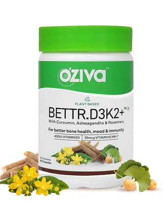 OZiva Bettr.D3K2+ (60 veg Capsules)