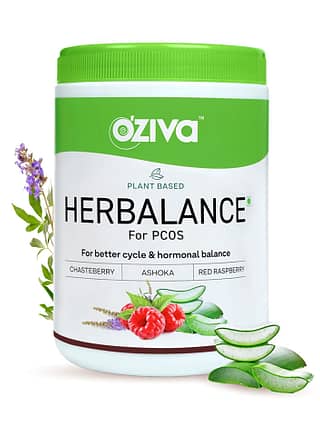 OZiva Plant Based HerBalance for PCOS (250g)