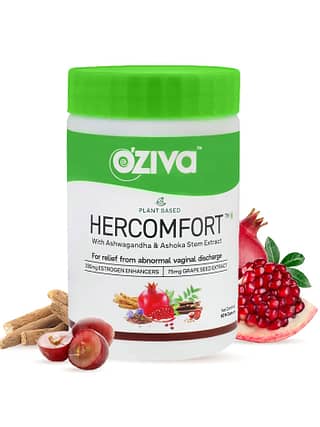 OZiva Plant Based HerComfort, (60 capsules)