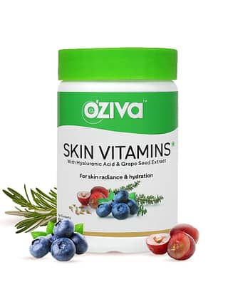 OZiva Skin Vitamins (60 Capsules)